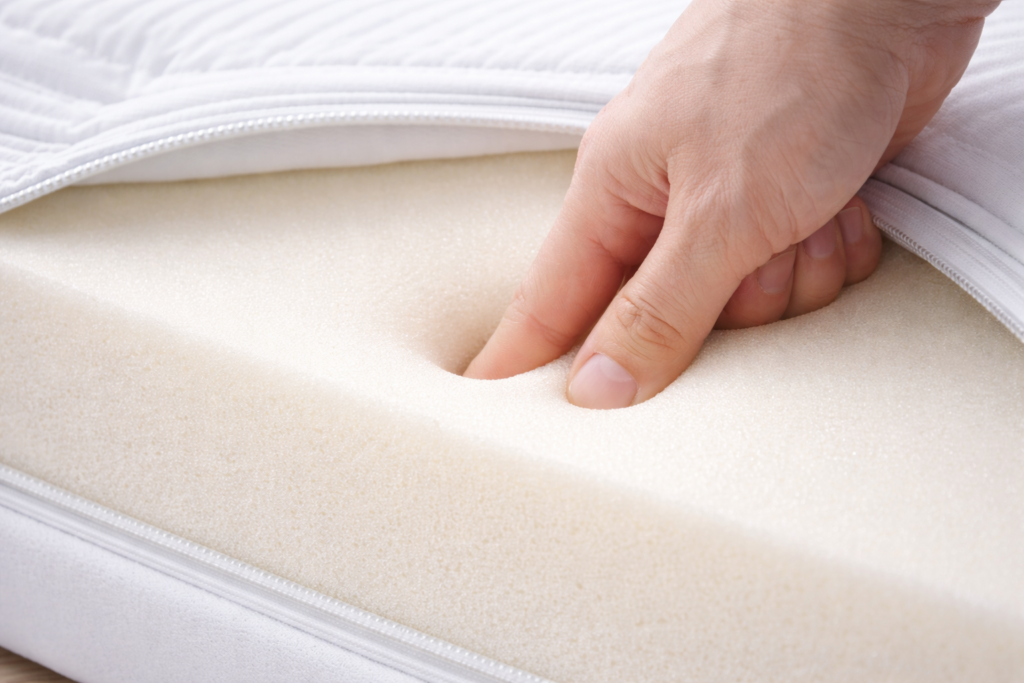 モットンの高反発ウレタン構造・日本人の体型に合わせた体圧分散の仕組み